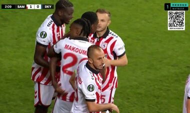 ВІДЕО. Офсайду не було? Як Динамо пропустило від Самсунспора на 2-й хвилині