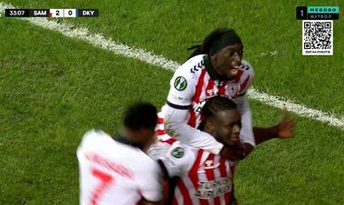 ВІДЕО. Знову на межі офсайду: Динамо пропустило другий гол від Самсунспора