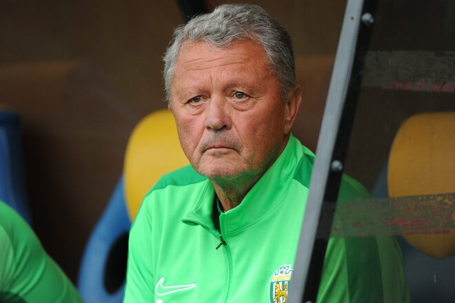 Markevych addressed the Shakhtar players after the fiasco in the European Cup