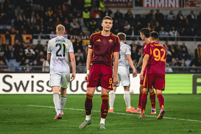 В Італії оцінили гру Довбика після несподіваної поразки в Лізі Європи