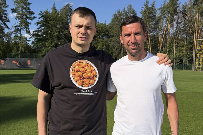 ФОТО. Відомий український коментатор «подякував» Динамо та Шахтарю