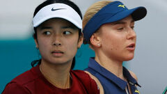 Kichenok and Eala reached the semifinals of the tournament in Guangzhou, punishing