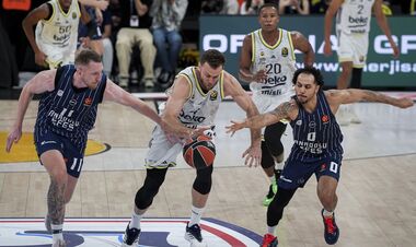 Фенербахче выиграл дерби, Виртус, Олимпиакос и Париж разгромили соперников