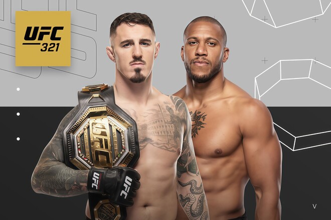 Том Аспинолл – Сирил Ган. UFC в Абу-Даби. Смотреть онлайн. LIVE трансляция