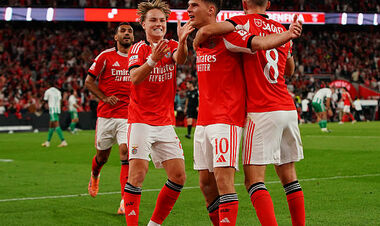 Бенфика – Арока. Трубин и Судаков – в основе. Смотреть онлайн. LIVE