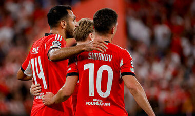 С украинцами. Обнародованы стартовые составы на матч Бенфика – Арока