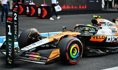 ФОТО. Визуализация отрывов в квалификации Гран-при Мексики 2025