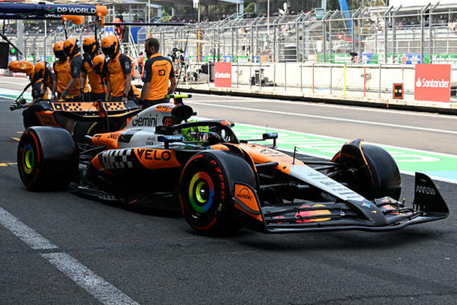 Гран-при Мексики: суперкруг Норриса, Ферстаппен и Пиастри отстают