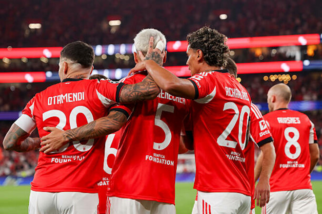 Бенфіка – Арока – 5:0. Ефектна перемога. Відео голів та огляд матчу