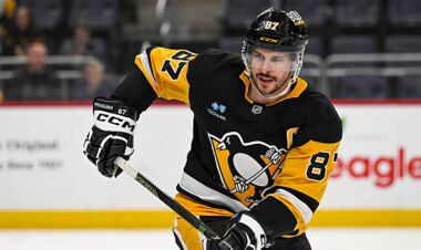 Сідні Кросбі відділяють 13 очок від позначки 1700 у кар’єрі