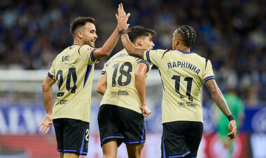 Каталония понервничала. Барселона курьезно пропустила, но обыграла Овьедо