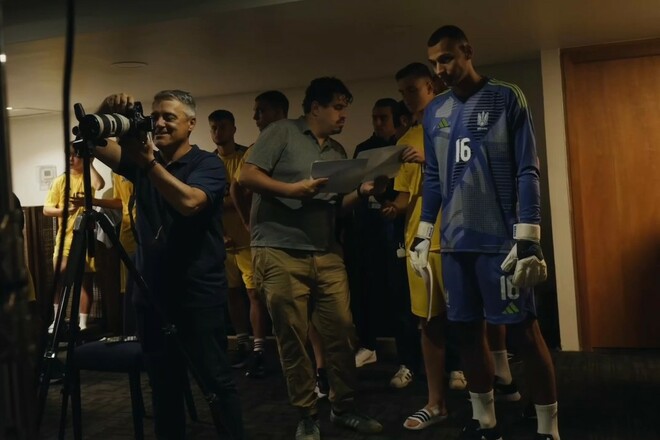 ВИДЕО. Сборная Украины U-20 провела фотосессию перед стартом ЧМ U-20