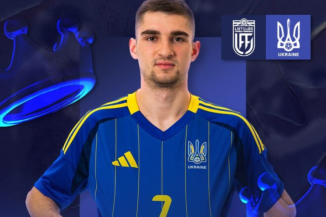 Андрій Мельник став найкращим гравцем збірної України в матчі з Литвою