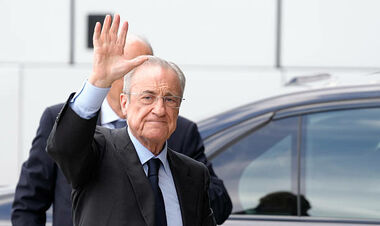 Флорентіно Перес відреагував на матч з Барселоною, де Лунін отримав червону