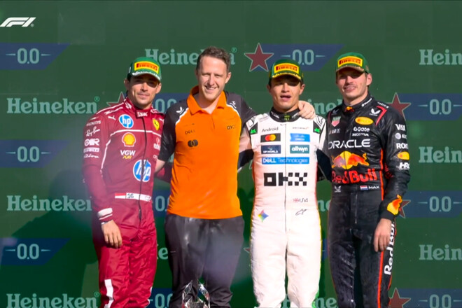 Фани освистали Норріса, щастя Леклера. Слова пілотів Ф-1 після гонки