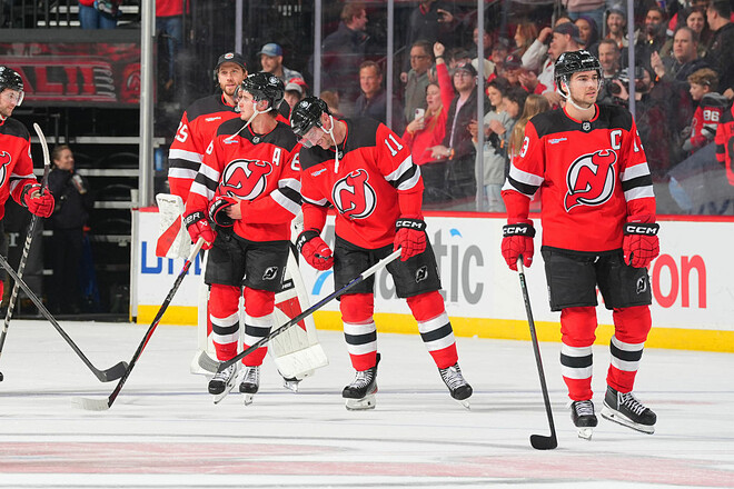 8 поспіль перемог Нью-Джерсі, два лідери НХЛ, яскраві Акули і овертайми
