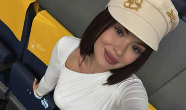 ФОТО. Дружина Луніна вразила своєю красою на Ель-Класіко