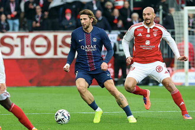 Лорьян – ПСЖ. Забарный – в основе. Смотреть онлайн. LIVE трансляция