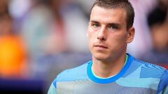 VIDEO. This is how Lunin reacted to the quarrel between Vinicius and Xabi Alonso