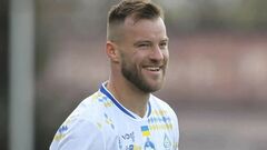 Yarmolenko is 9 goals away from Shatsky's goalscoring record