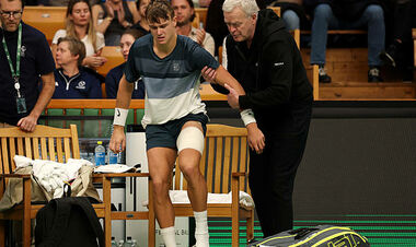 ФОТО. Хольгер Руне перенес операцию на ахилловом сухожилии