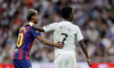 Ямаль обратился к Винисиусу с бешеным предложением в матче Реал – Барселона