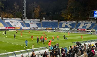 ФОТО. Динамо и Шахтер провели разминку перед суперматчем в Кубке