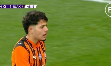 ФОТО. Шахтер забил в ворота Динамо. Реакция на гол юного форварда