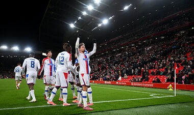 Криптоніт Слота. Крістал Пелас на Енфілді знищив Ліверпуль у Кубку ліги