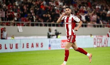 Олімпіакос – Волос – 5:0. Як Яремчук оформив дубль. Відео голів та огляд