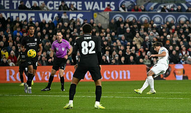 Суонси – Ман Сити – 1:3. Лучший гол сезона в девятку. Видео голов и обзор