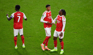 Арсенал – Брайтон – 2:0. Нванери и Сака. Видео голов и обзор матча