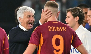 Гасперини оценил игру Довбика в матче Ромы, в котором украинец забил гол