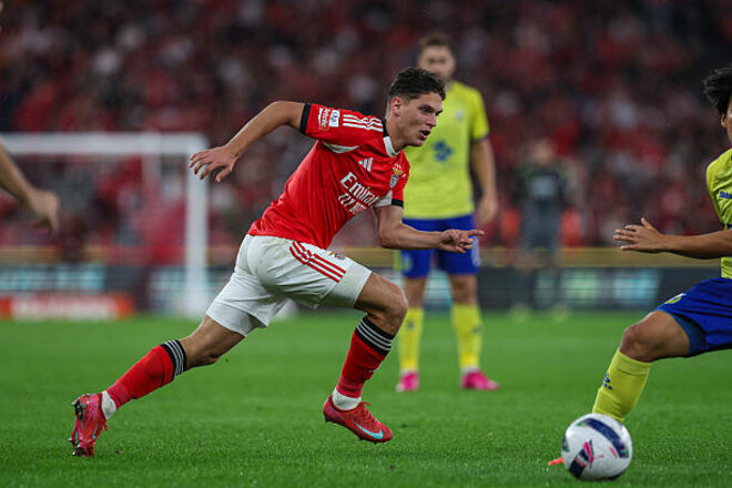 Чи зіграють Трубін та Судаков? Названо стартовий склад Бенфіки на гру Кубка