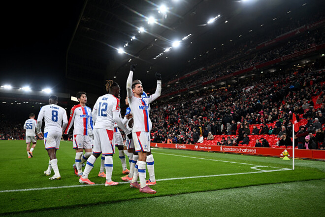 Криптоніт Слота. Крістал Пелас на Енфілді знищив Ліверпуль у Кубку ліги