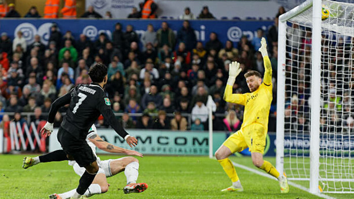 Волевая победа в Кубке лиги. Ман Сити дожал Суонси и вышел в 1/4 финала