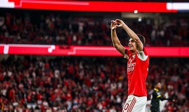 Отмененный гол Судакова. Известна оценка украинца за победный матч Бенфики