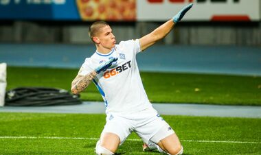 100 матчів в УПЛ. Захисник Динамо Денис Попов провів ювілейний поєдинок