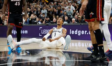 Вембаньяма в матче с «Майами» установил и повторил рекорды НБА