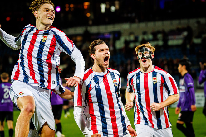 Кубок Нідерландів. Феєрверк: 5 голів від Спарти, 7 м'ячів від Віллем II