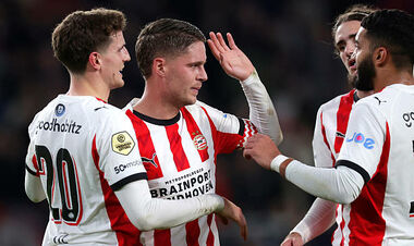 ПСВ оформив 5 м'ячів і став лідером у Нідерландах. За Фортуну забив Лонвейк