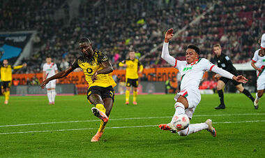 Гирасси решил исход матча. Боруссия Д вышла на второе место в Бундеслиге