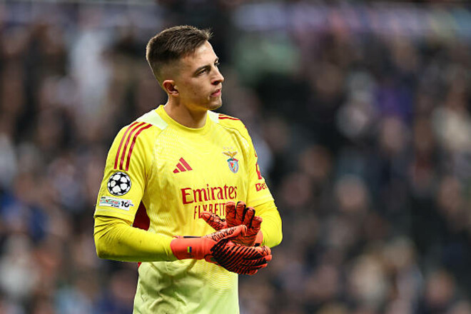 Эксперт рассказал, почему Трубин может потерять место в старте Бенфики