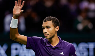 Феликс Оже-Альяссим – Александр Бублик. Смотреть онлайн. LIVE трансляция