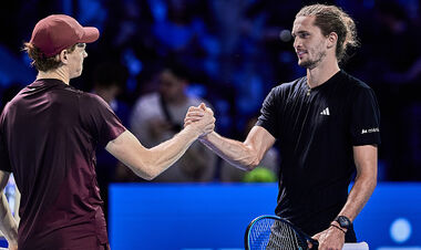 Александр Звєрєв – Яннік Сіннер. Дивитись онлайн. LIVE трансляція