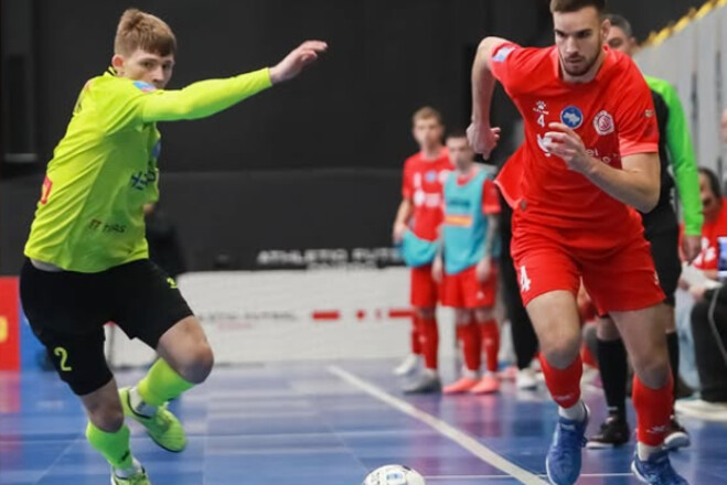 Экстралига по футзалу, 7-й тур. Атлетик в непростом матче обыграл Кардинал