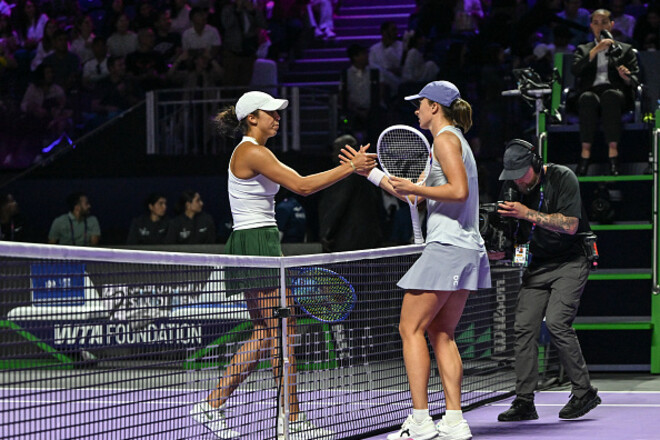 Іга Свьонтек – Медісон Кіз. Винесла з корта в Ер-Ріяді. Відеоогляд матчу