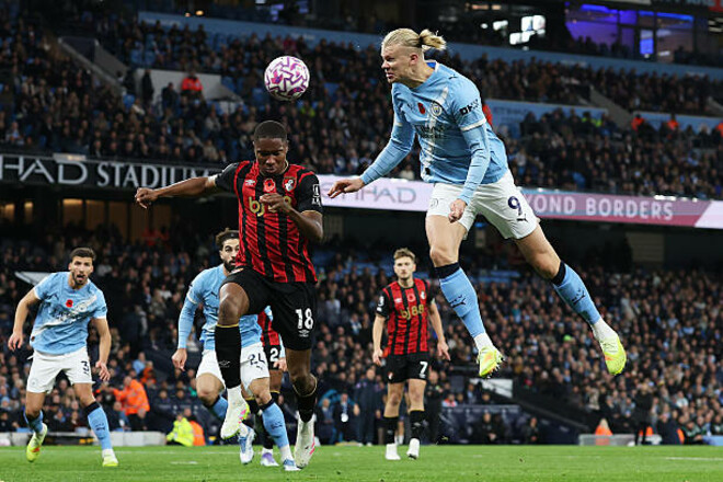 ВИДЕО. Невероятный Холанд. Ман Сити открыл счет в матче с Борнмутом