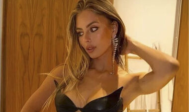 ФОТО. Дружина воротаря Реала вразила образом на церемонії Forbes