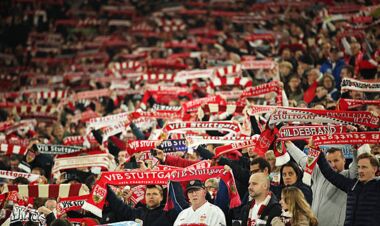 Матч в Штутгарте стал самым посещаемым в первом туре Лиги Европы